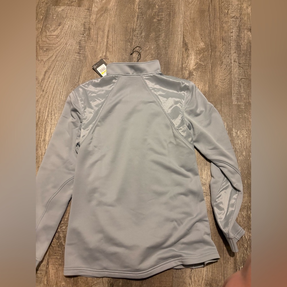 Under Armour Women's Gray Quarter-Zip Top - Picture 2 of 4